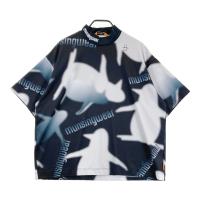 MUNSING WEAR �}���V���O�E�F�A 2024�N �������b�N�l�b�NT�V���c ���� �u���b�N�n �T�C�Y�F3L �����N�FA- �y���Áz�S���t�E�F�A