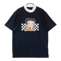 LOUD MOUTH ���E�h�}�E�X �~Betty Boop 2026�N���f�� ���b�N�l�b�N ����T�V���c  �u���b�N�n �T�C�Y�FL �����N�FA- �y���Áz�S���t�E�F�A