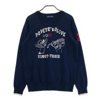 23��GOLF �j�W���E�T���N�S���t �~POPEYE �|�p�C �����j�b�g�Z�[�^�[  �l�C�r�[�n �T�C�Y�F2 �����N�FB �y���Áz�S���t�E�F�A