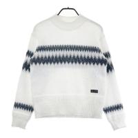 TRAVIS MATHEW �g���r�X�}�V���[ 7AM521 �n�C�l�b�N ���� �j�b�g�Z�[�^�[  �z���C�g�n �T�C�Y�FM �����N�FB �y���Áz�S���t�E�F�A