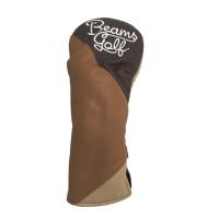 BEAMS GOLF �r�[���X�S���t  �w�b�h�J�o�[  �u���E���n �����N�FN �y���Áz�S���t�E�F�A