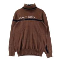 PEARLY GATES �p�[���[�Q�C�c  �^�[�g���l�b�N �j�b�g�Z�[�^�[  �u���E���n �T�C�Y�F0 �����N�FA- �y���Áz�S���t�E�F�A