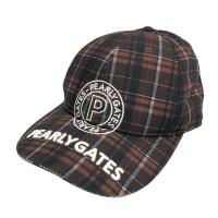 PEARLY GATES �p�[���[�Q�C�c  �L���b�v �`�F�b�N �u���E���n �����N�FA- �y���Áz�S���t�E�F�A