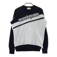 MUNSING WEAR �}���V���O�E�F�A  �j�b�g�Z�[�^�[  �u���b�N�n �T�C�Y�FL �����N�FB �y���Áz�S���t�E�F�A