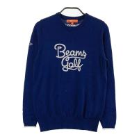 BEAMS GOLF �r�[���X�S���t  �����j�b�g�Z�[�^�[  �l�C�r�[�n �T�C�Y�FM �����N�FB �y���Áz�S���t�E�F�A