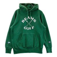 BEAMS GOLF �r�[���X�S���t  �X�E�F�b�g�p�[�J�[  �O���[���n �T�C�Y�FLARGE �����N�FA- �y���Áz�S���t�E�F�A