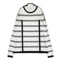 LANVIN SPORT �����o�� �X�|�[��  �n�C�l�b�N �j�b�g�Z�[�^�[ �{�[�_�[�� �z���C�g�n �T�C�Y�F40 �����N�FA- �y���Áz�S���t�E�F�A