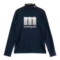 MUNSING WEAR �}���V���O�E�F�A MEWOJB05 �n�C�l�b�N ����T�V���c  �u���b�N�n �T�C�Y�FM �����N�FA- �y���Áz�S���t�E�F�A