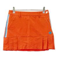 DESCENTE GOLF �f�T���g�S���t  �C���i�[�t �X�J�[�g  �I�����W�n �T�C�Y�FS �����N�FB �y���Áz�S���t�E�F�A