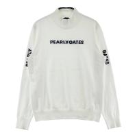 PEARLY GATES �p�[���[�Q�C�c  �n�C�l�b�N �����j�b�g�Z�[�^�[  �z���C�g�n �T�C�Y�F0 �����N�FB �y���Áz�S���t�E�F�A