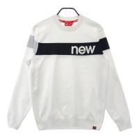 NEW BALANCE GOLF �j���[�o�����X  �����j�b�g�Z�[�^�[  �z���C�g�n �T�C�Y�F5 �����N�FB �y���Áz�S���t�E�F�A