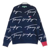 TOMMY HILFIGER GOLF �g�~�[ �q���t�B�K�[�S���t  �j�b�g�Z�[�^�[ ���� �l�C�r�[�n �T�C�Y�FM �����N�FB �y���Áz�S���t�E�F�A