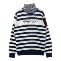 TOMMY HILFIGER GOLF �g�~�[ �q���t�B�K�[�S���t  �^�[�g���l�b�N �����j�b�g�Z�[�^�[ �{�[�_�[�� �l�C�r�[�n �T�C�Y�FM �����N�FB �y���Áz�S���t�E�F�A