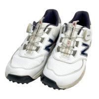 NEW BALANCE GOLF �j���[�o�����X MGBS574T �X�p�C�N���X�S���t�V���[�Y BOA  �z���C�g�n �T�C�Y�F25.5 �����N�FB �y���Áz�S���t�E�F�A