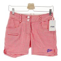FILA GOLF �t�B���S���t  �V���[�g�p���c �M���K���`�F�b�N�� ���b�h�n �T�C�Y�FS �����N�FN�y�V�i�z�S���t�E�F�A
