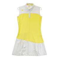 DESCENTE GOLF �f�T���g�S���t  �m�[�X���[�u �|�������s�[�X  �z���C�g�n �T�C�Y�FL �����N�FB �y���Áz�S���t�E�F�A