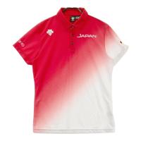 DESCENTE GOLF �f�T���g�S���t �����I�����s�b�N �����|���V���c  ���b�h�n �T�C�Y�FL �����N�FA- �y���Áz�S���t�E�F�A
