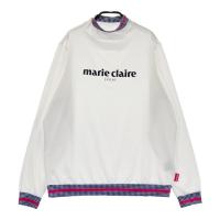 marie claire sport �}���N���[�� �X�|�[��  ���b�N�l�b�N ����T�V���c  �z���C�g�n �T�C�Y�FLL �����N�FA- �y���Áz�S���t�E�F�A