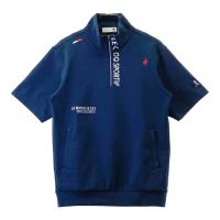 LE COQ GOLF ���R�b�N�S���t QGMXJL52W �����n�[�t�W�b�vT�V���c  �l�C�r�[�n �T�C�Y�FL �����N�FA- �y���Áz�S���t�E�F�A