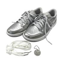 NIKE GOLF �i�C�L�S���t FD6848-001 �S���t�V���[�Y JORDAN 1 LOW  �V���o�[�n �T�C�Y�F24.5 �����N�FN �y�V�i�z�S���t�E�F�A