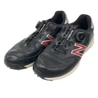 NEW BALANCE GOLF �j���[�o�����X MGBS574 BOA �X�p�C�N���X�S���t�V���[�Y  �u���b�N�n �T�C�Y�F27.5 �����N�FB �y���Áz�S���t�E�F�A