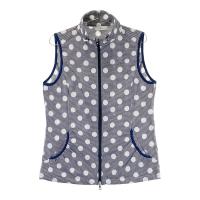 MUNSING WEAR �}���V���O�E�F�A  �V�A�T�b�J�[ �W�b�v�x�X�g �h�b�g �`�F�b�N�� �l�C�r�[�n �T�C�Y�FL �����N�FA- �y���Áz�S���t�E�F�A
