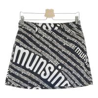 MUNSING WEAR �}���V���O�E�F�A  �C���i�[�t�X�J�[�g ���� �u���b�N�n �T�C�Y�F11 �����N�FA- �y���Áz�S���t�E�F�A