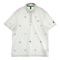 ADIDAS GOLF �A�f�B�_�X�S���t HT6843 �����|���V���c �{�^���_�E�� �h�J�� �z���C�g�n �T�C�Y�F2XL �����N�FA- �y���Áz�S���t�E�F�A