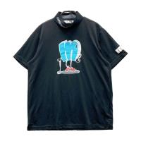 MUNSING WEAR �}���V���O�E�F�A  �n�C�l�b�N ����T�V���c  �u���b�N�n �T�C�Y�FL �����N�FA- �y���Áz�S���t�E�F�A