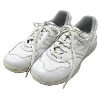 NEW BALANCE GOLF �j���[�o�����X UGS1400P �~PEARLY GATES �X�p�C�N���X �S���t�V���[�Y  �z���C�g�n �T�C�Y�F26.5 �����N�FB �y���Áz�S���t�E�F�A