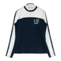 LANVIN SPORT �����o�� �X�|�[��  �o�C�J���[ ���b�N�l�b�N����T�V���c  �u���b�N�n �T�C�Y�F38 �����N�FB �y���Áz�S���t�E�F�A