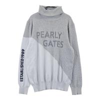 PEARLY GATES �p�[���[�Q�C�c 2024�N���f�� �^�[�g���l�b�N ���� �j�b�g�Z�[�^�[ ���� �O���[�n �T�C�Y�F1 �����N�FB �y���Áz�S���t�E�F�A