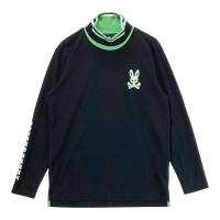 PSYCHO BUNNY �T�C�R�o�j�[  �^�[�g���l�b�N ����T�V���c  �u���b�N�n �T�C�Y�FXL �����N�FB �y���Áz�S���t�E�F�A