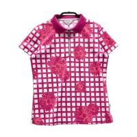 LANVIN SPORT �����o�� �X�|�[��  �n�[�t�W�b�v �����|���V���c �`�F�b�N�� �s���N�n �T�C�Y�F38 �����N�FA- �y���Áz�S���t�E�F�A