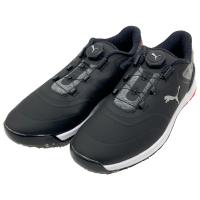 PUMA GOLF �v�[�}�S���t 377526-02 �A���t�@�L���b�g 2.0 �f�B�X�N �X�p�C�N���X�S���t�V���[�Y  �u���b�N�n �T�C�Y�F26.5 �����N�FA- �y���Áz�S���t�E�F�A