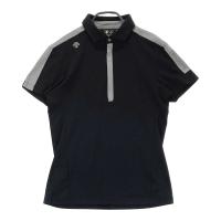DESCENTE GOLF �f�T���g�S���t  �n�[�t�W�b�v �����|���V���c �{�^���_�E��  �u���b�N�n �T�C�Y�FS �����N�FB �y���Áz�S���t�E�F�A