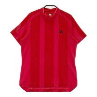 ADIDAS GOLF �A�f�B�_�X�S���t 2025�N���f�� ���b�V���ؑ� ���b�N�l�b�N ����T�V���c �X�g���C�v�� ���b�h�n �T�C�Y�FM �����N�FA- �y���Áz�S���t�E�F�A