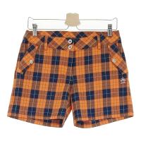 MUNSING WEAR �}���V���O�E�F�A R.line �V���[�g�p���c �`�F�b�N�� �I�����W�n �T�C�Y�F11 �����N�FA- �y���Áz�S���t�E�F�A
