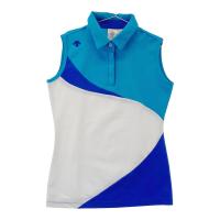 DESCENTE GOLF �f�T���g�S���t  �m�[�X���[�u�|���V���c  �u���[�n �T�C�Y�FS �����N�FB �y���Áz�S���t�E�F�A