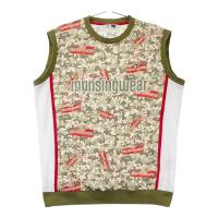 MUNSING WEAR �}���V���O�E�F�A  �m�[�X���[�u�V���c �x�X�g ���ʕ� �J�[�L�n �T�C�Y�FLL �����N�FB �y���Áz�S���t�E�F�A