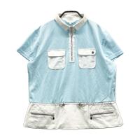 LANVIN SPORT �����o�� �X�|�[��  �n�[�t�W�b�v �����|���V���c  �u���[�n �T�C�Y�F42 �����N�FB �y���Áz�S���t�E�F�A