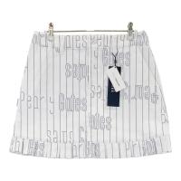 PEARLY GATES �p�[���[�Q�C�c �~THINK GOLF �v���[�c �X�J�[�g �X�g���C�v�@���S���� �z���C�g�n �T�C�Y�F1 �����N�FN �y�V�i�z�S���t�E�F�A