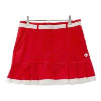 DESCENTE GOLF �f�T���g�S���t  �C���i�[�t �X�J�[�g  ���b�h�n �T�C�Y�FL �����N�FA- �y���Áz�S���t�E�F�A