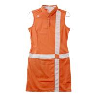 DESCENTE GOLF �f�T���g�S���t  �m�[�X���[�u�����s�[�X  �I�����W�n �T�C�Y�FM �����N�FA- �y���Áz�S���t�E�F�A
