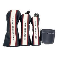 TOMMY HILFIGER GOLF �g�~�[ �q���t�B�K�[�S���t  ���S�h�J �w�b�h�J�o�[ 4�_�Z�b�g �}���b�g  �l�C�r�[�n �����N�FA- �y���Áz�S���t�E�F�A