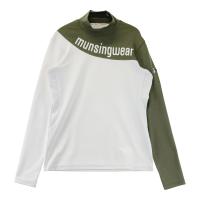 MUNSING WEAR �}���V���O�E�F�A MEWSJB06 �n�C�l�b�N�����C���i�[T�V���c  �z���C�g�n �T�C�Y�FM �����N�FA- �y���Áz�S���t�E�F�A