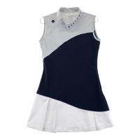 DESCENTE GOLF �f�T���g�S���t  �ݕt �m�[�X���[�u�����s�[�X  �u���b�N�n �T�C�Y�FL �����N�FB �y���Áz�S���t�E�F�A