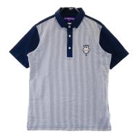 BEAMS GOLF �r�[���X�S���t  �����|���V���c �X�g���C�v�� �l�C�r�[�n �T�C�Y�FS �����N�FA- �y���Áz�S���t�E�F�A