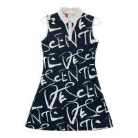 DESCENTE GOLF �f�T���g�S���t ����COLLECTION �m�[�X���[�u�����s�[�X ���� �u���b�N�n �T�C�Y�FM �����N�FB �y���Áz�S���t�E�F�A