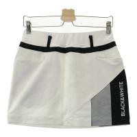 BLACK&WHITE �u���b�N�A���h�z���C�g  �X�g���b�`�X�J�[�g  �z���C�g�n �T�C�Y�FM �����N�FB �y���Áz�S���t�E�F�A